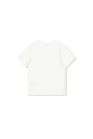 white cotton tshirt BURBERRY KIDS | 8100457A1464